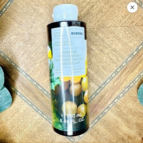NEW KORRES Santorini Grape Shower Gel 250ml - Picture 2 of 4